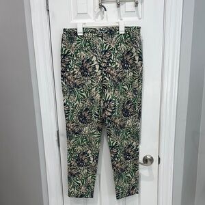 J. McLaughlin Margot Botanical Jacquard pants